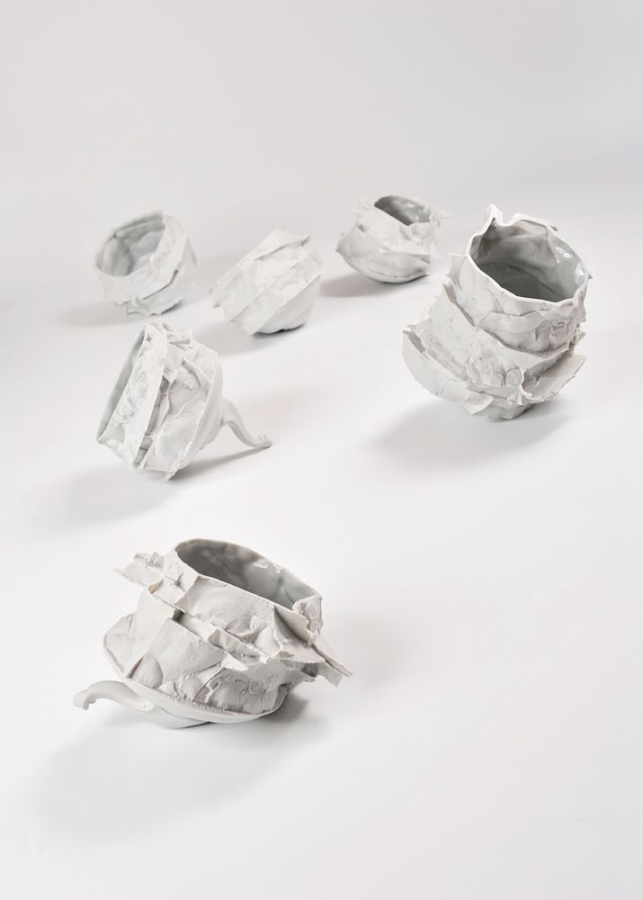 Ceramic works designed by Monika Patuszyńska
